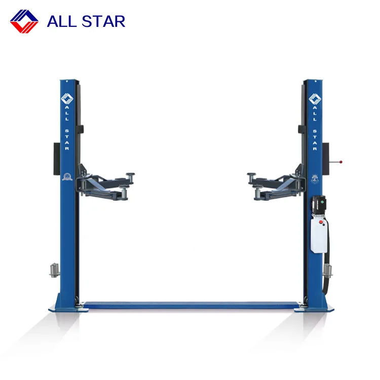 One Side manual release tow post  Two Cylinder  Car Lift hydraulic car lift