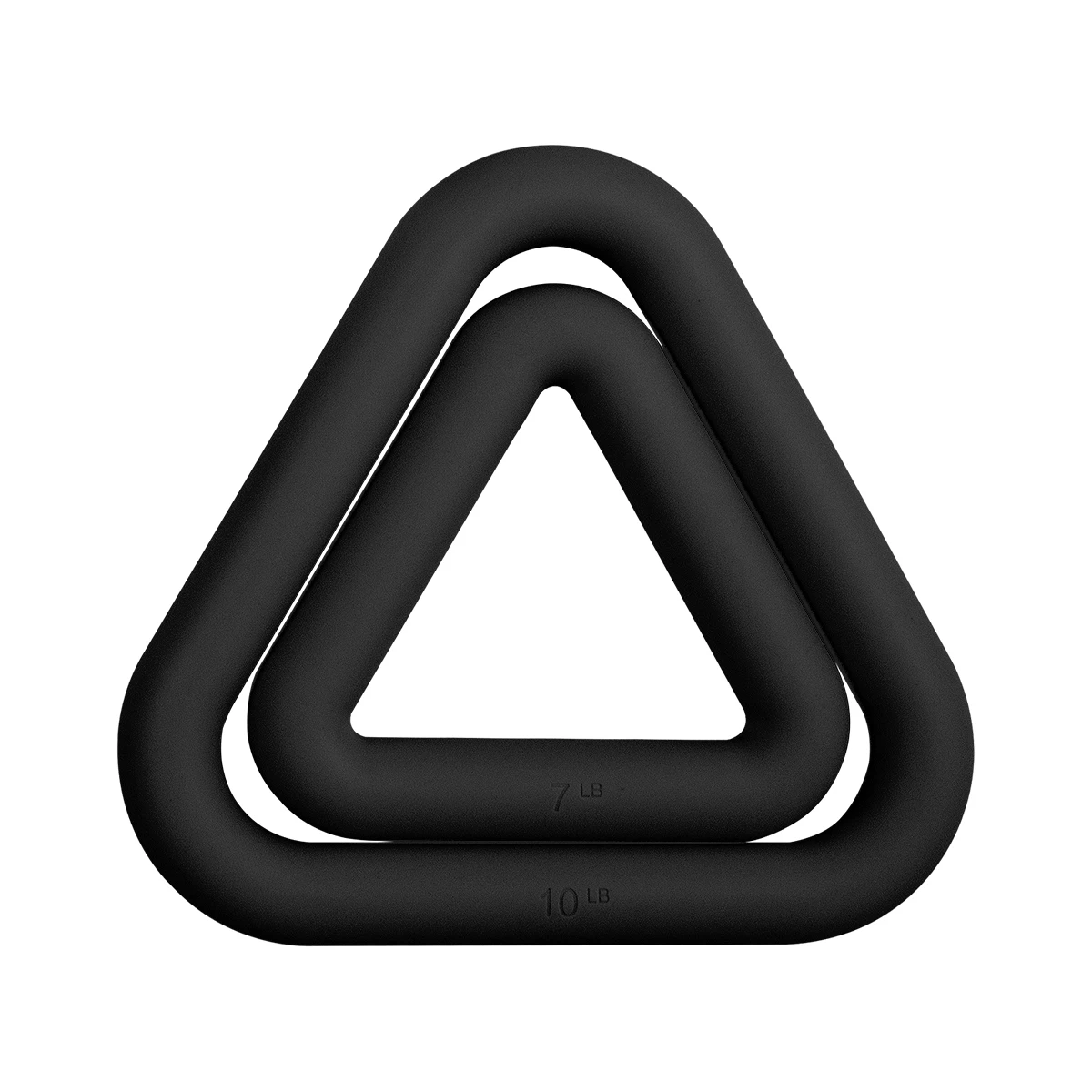 wholesale yoga gym eco friendly  dumbbell hand weight hand weight triangle ring silicone dumbbell