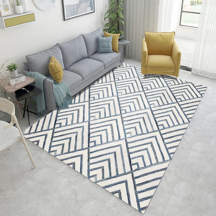 Новый дизайн Лидер продаж коврики для гостиной дешевый модный сценический коврик