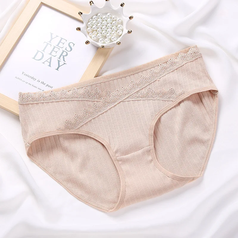 
Top quality Cotton maternity underwear Low Waist pregnancy trousers Elastic underwear for Pregnant women 