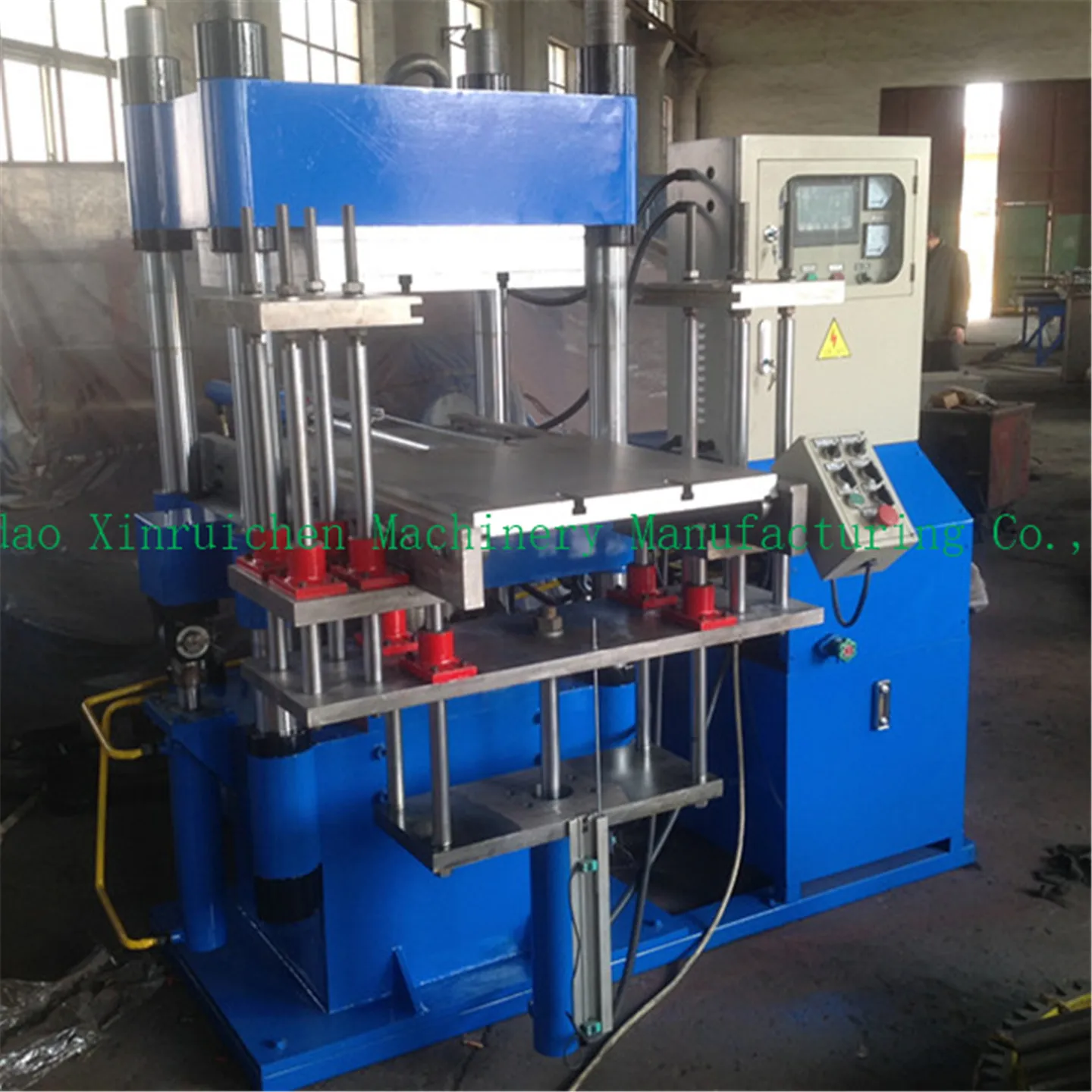 Automatic Tyre Flap vulcanizing Press machine, Rubber Flap making press machine