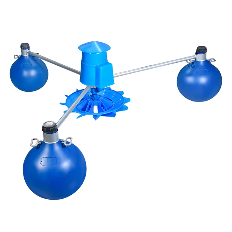 DC 96V 1500W Solar Impeller Type Aerator Solar Power Oxygenation Water Pump For Fish Pond System