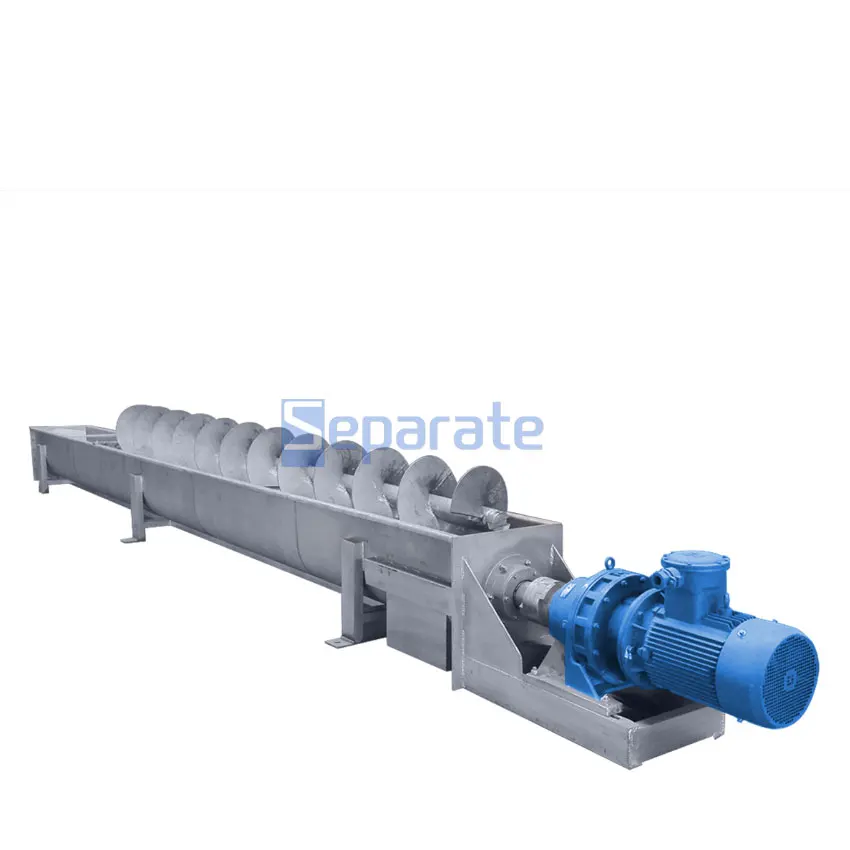 Сделано в Китае мягкий винтовой конвейер шнековый смеситель без вала