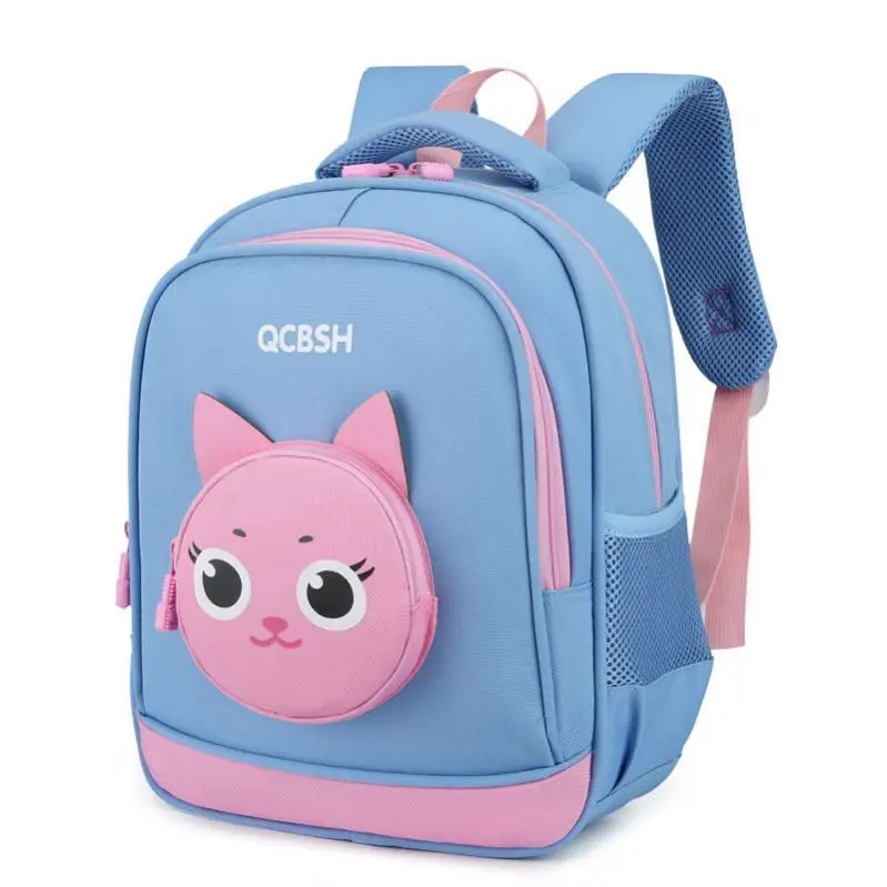 New arrival Kindergarten schoolbag with cute character toddler schoolbag light weight children bag
