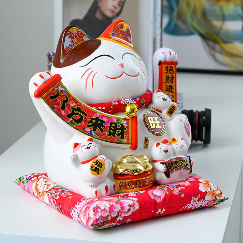 Hot Sale Lucky Cat Waving Lucky Cat Japan Lucky Waving Cat for Wholesale