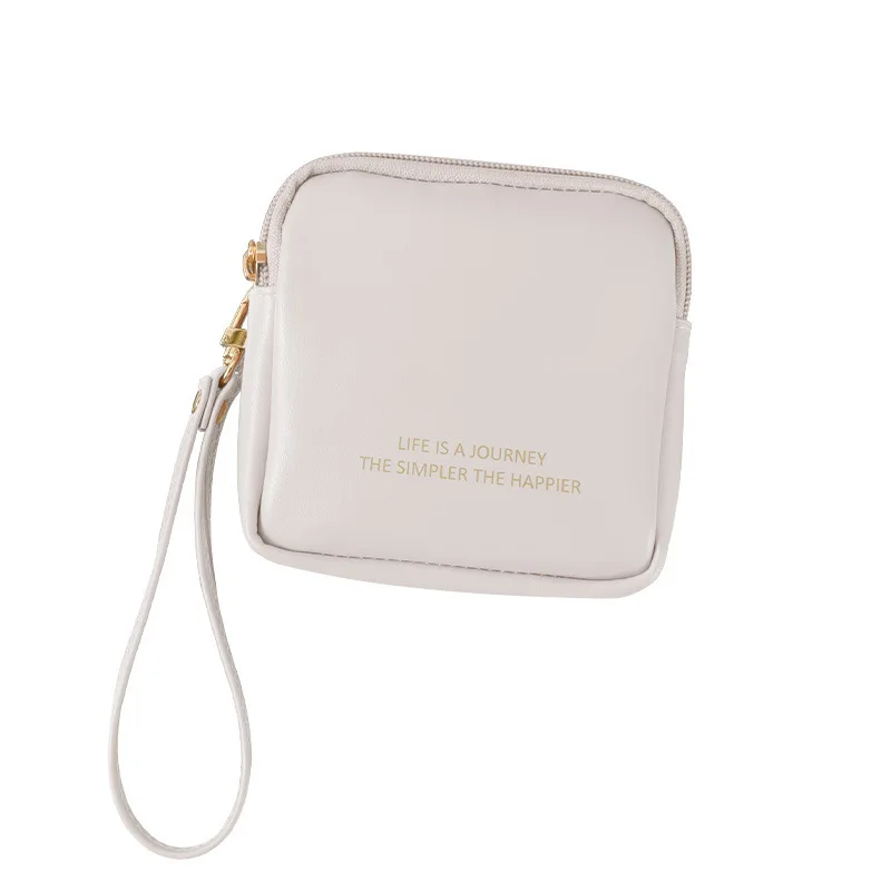 Портативная и практичная сумка для губной помады, дорожный ключ, маленькая квадратная сумка, физиологическая сумка