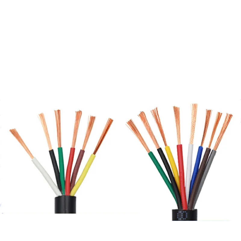 Кабель управления, кабель безопасности 18 AWG 4 проводника CMR 1000 футов, белый, Сиамский кабель управления 20AWG