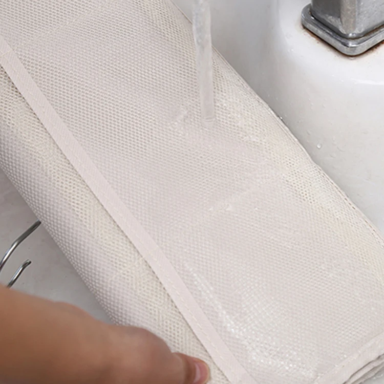 Underwear Hanging Organizer with Mesh Pockets, Fabric Closet Storage Organizer, Two sides Bra Hanging Bag