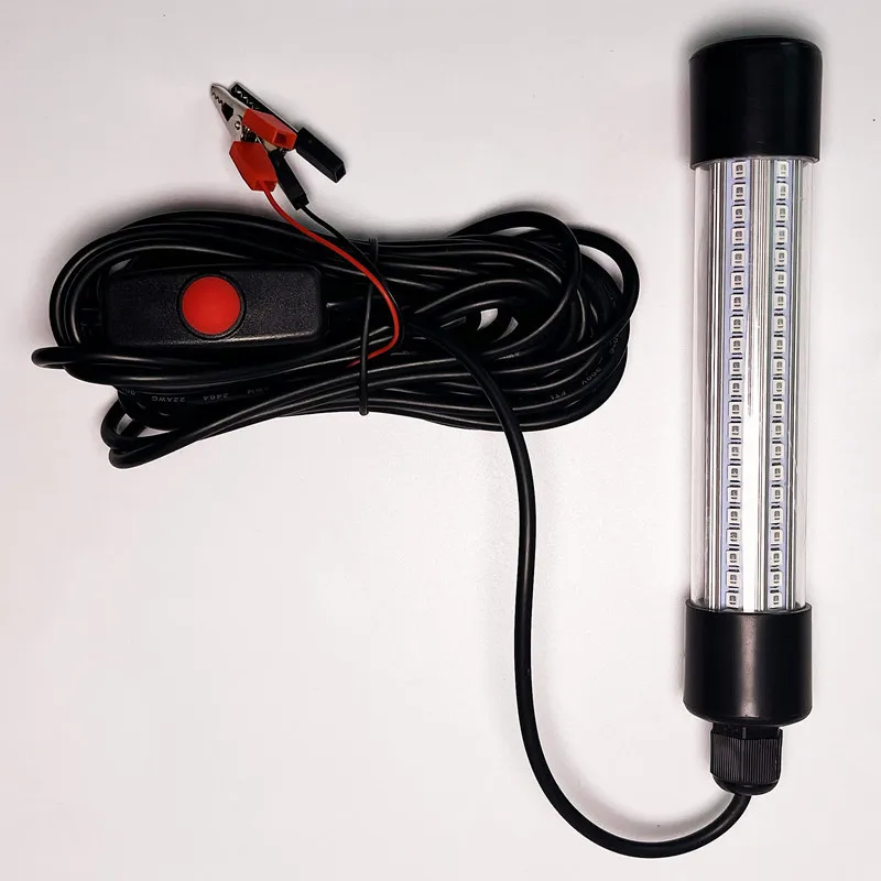 Multi color 360 Degree fish light deep drop Waterproof Flashing LED Underwater Fishing Light Bait Lure Squid Strobe