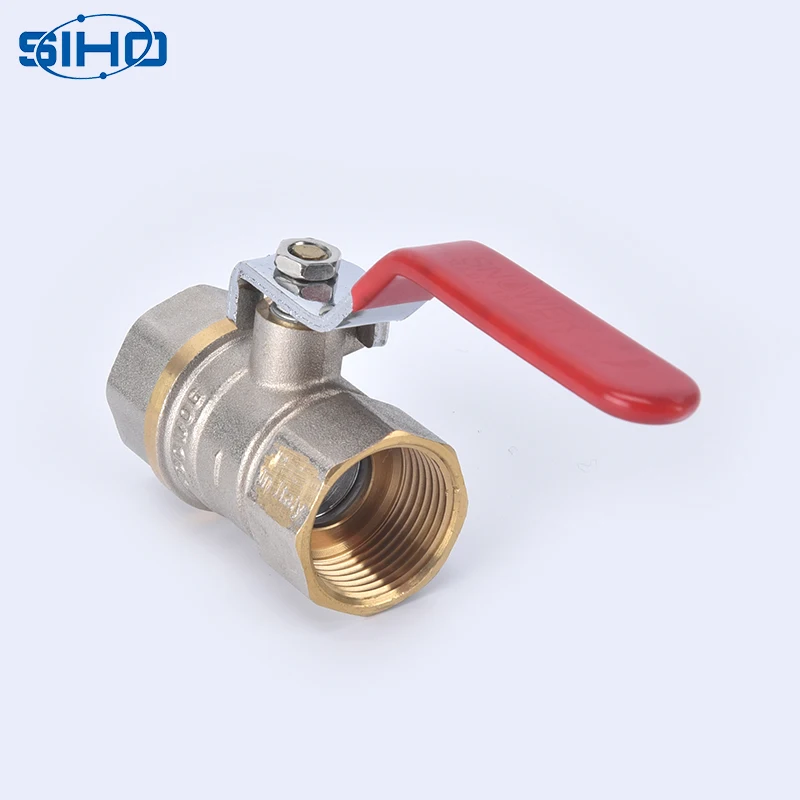 Ball Valve Factory Direct 3/4 Inch Thread Standard Water Normal Temperature Brass Color Manual General OEM Oil,water CN;ZHE SIHO