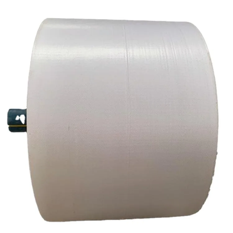 
China tube cheap pp fabric bag woven polypropylene rolls custom as your request 