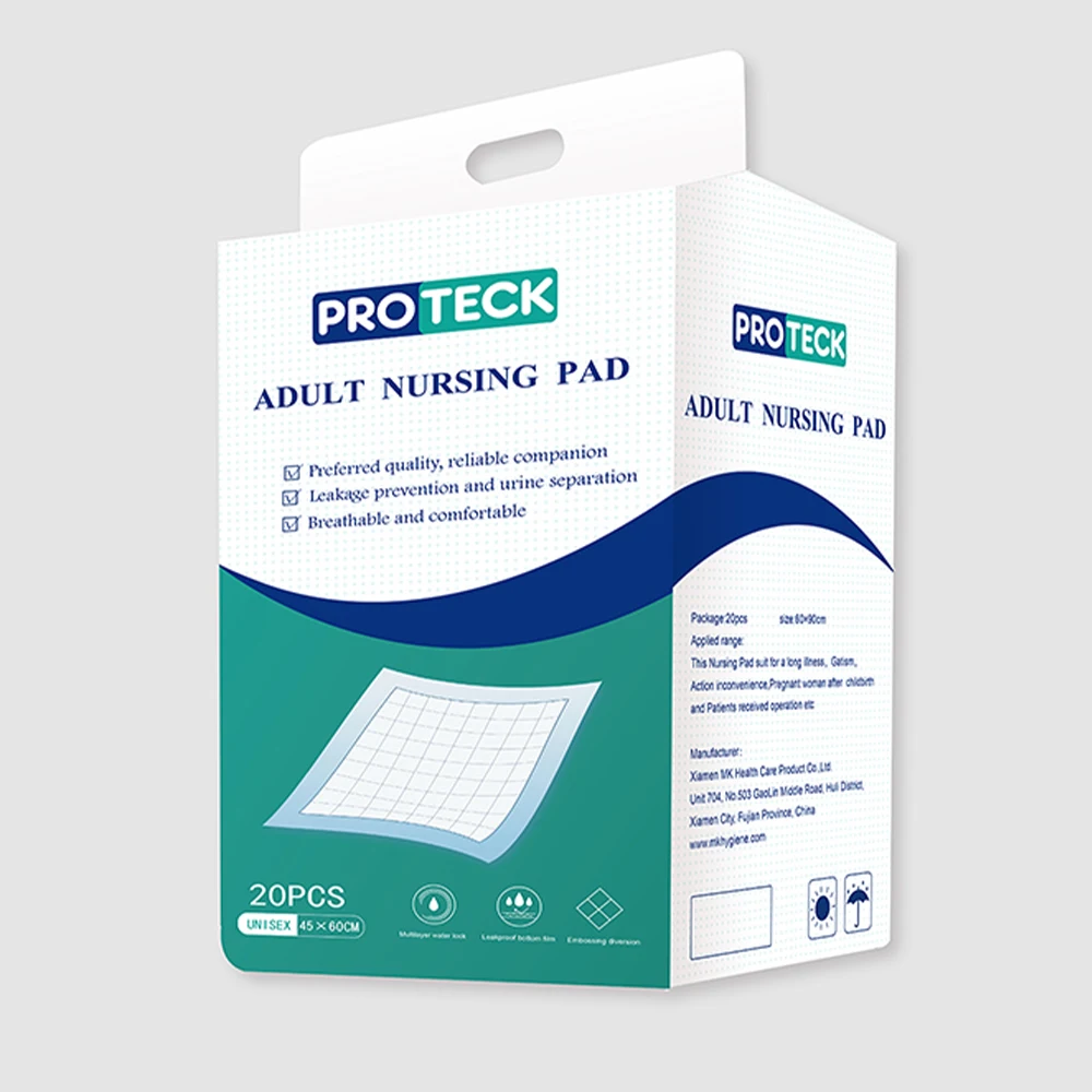 OEM ODM Hospital Disposable Manufacturer Incontinence Pad Leakage Protection Medical Underpad for