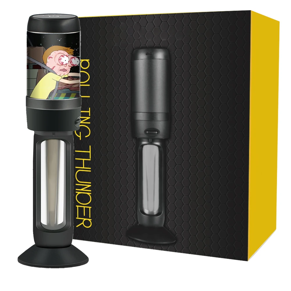 Roxyrolla Wholesale Custom LOGO Filling Electric Herb Grinder And Dispenser Tectonic9 Grinder Grinder Set