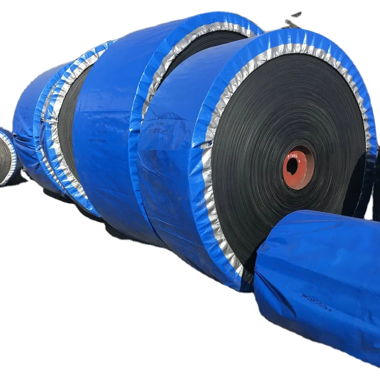 High supply capacity ep type chevron rubber ep200 conveyor belt for cement