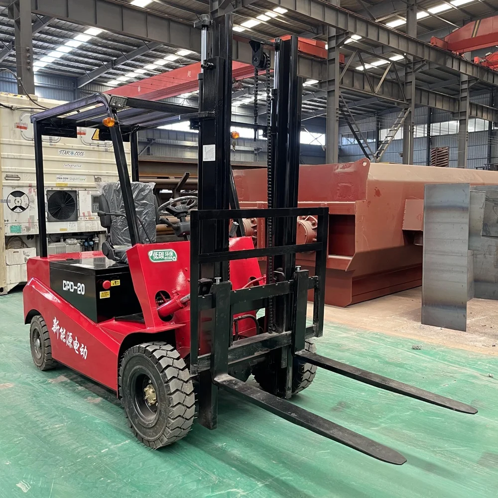 lifting height 3m electric forklift 4*4 battery charger Forklifts