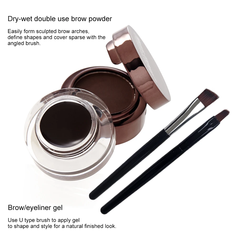 Music Flower Long Wear Skin Friendly Silky Cream Gel Eyeliner For Women Cosmetic Makeup