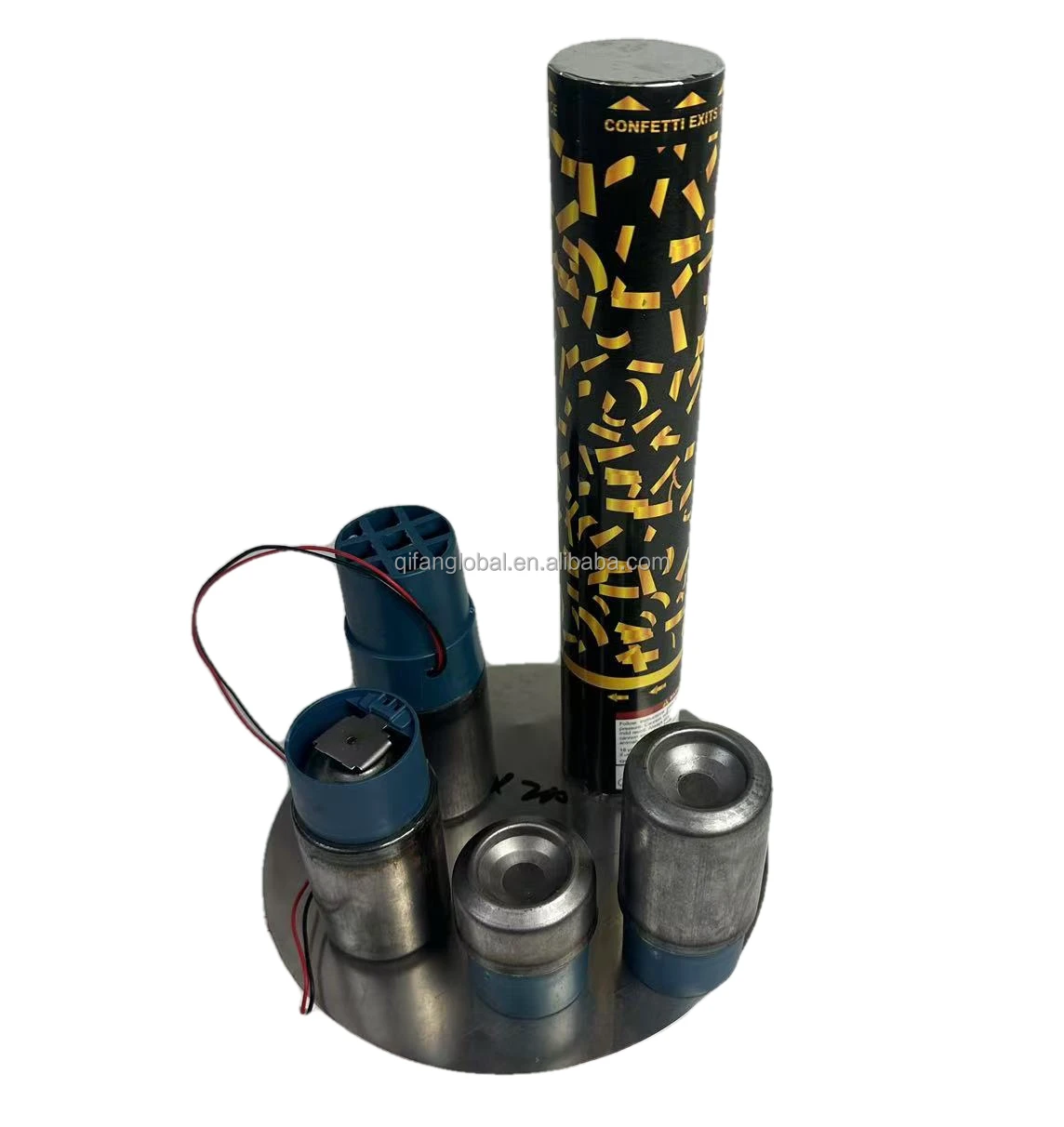 air compressed bottle 3*5cm4cm use for party popper cylinder bottle compressed air confetti Gas Bottle