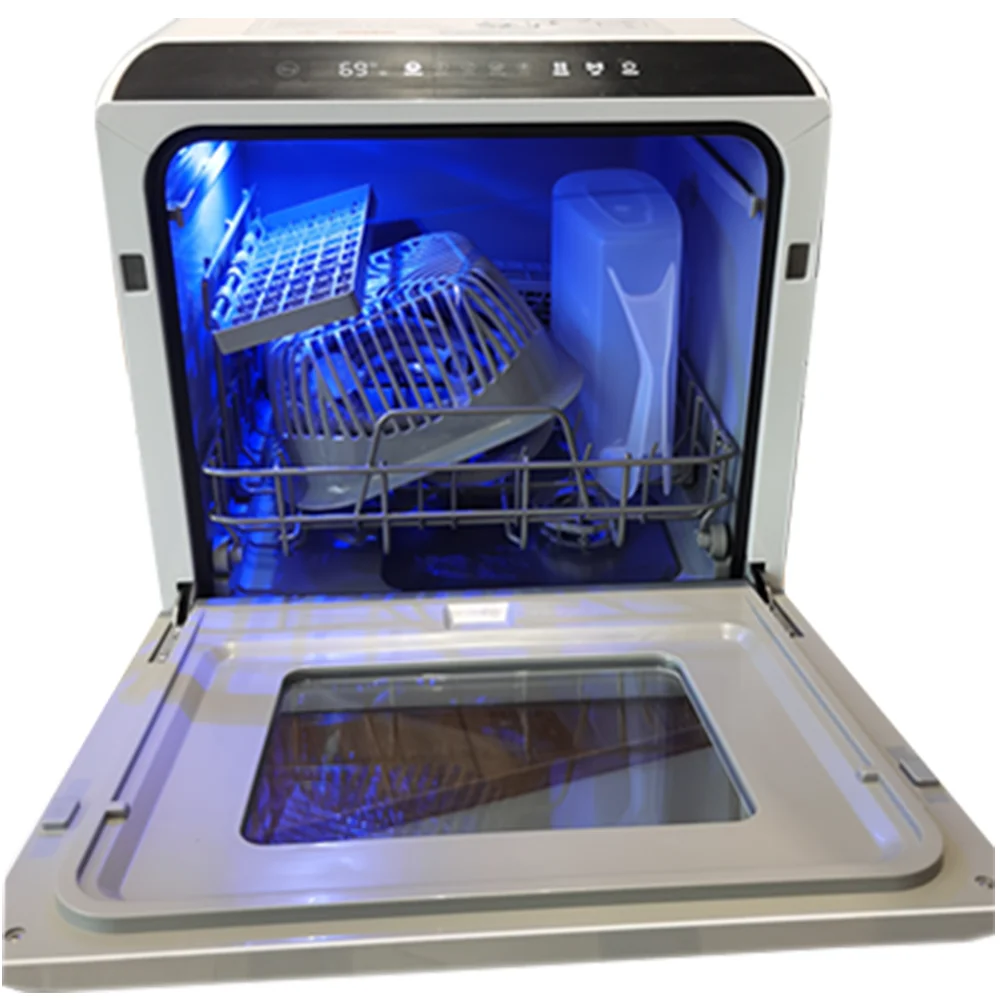 Countertop Independent Kitchen Mini Portable Table Top Dishwasher Machines For Home