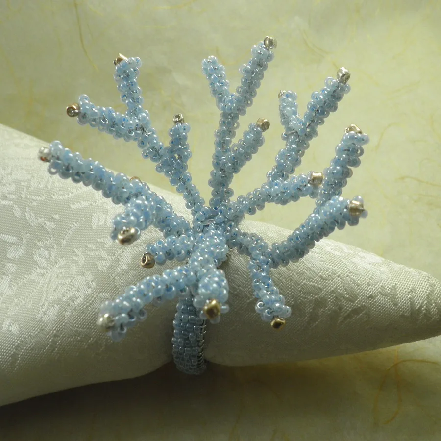 coral napkin ring in many colors for wedding cheap decoration napkin holder,