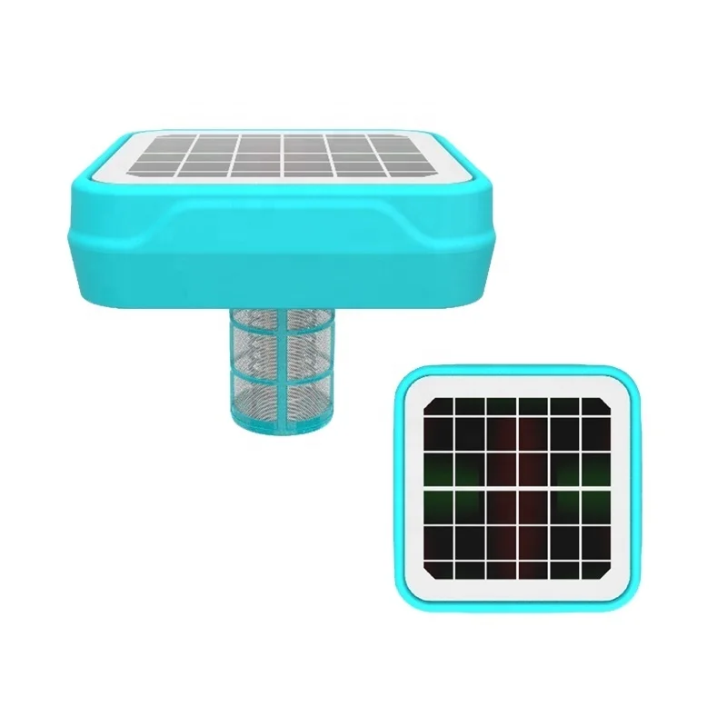 AIBO solar pool ionizer high capacity can reduce 85% chlorine and kill algae durable copper anode can keep swimming pool clean