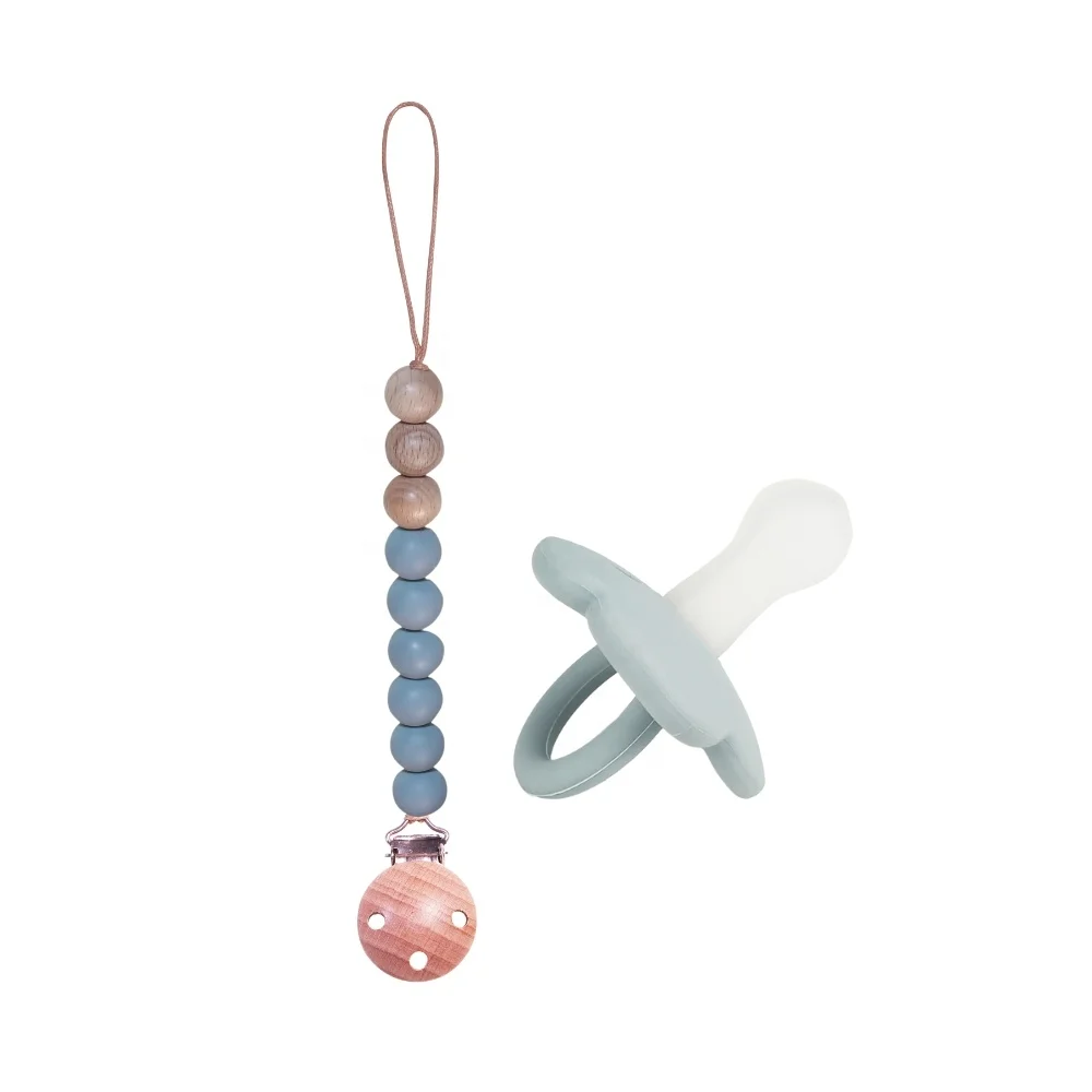 Безопасный многостильный нетоксичный держатель для детских пустышек