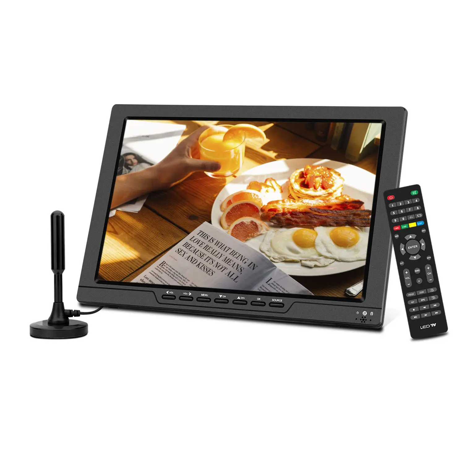 Portable High Definition Mini TV Wholesale 1080p 128G Large Capacity Mini LED Smart TV Portable Cheap Price Custom