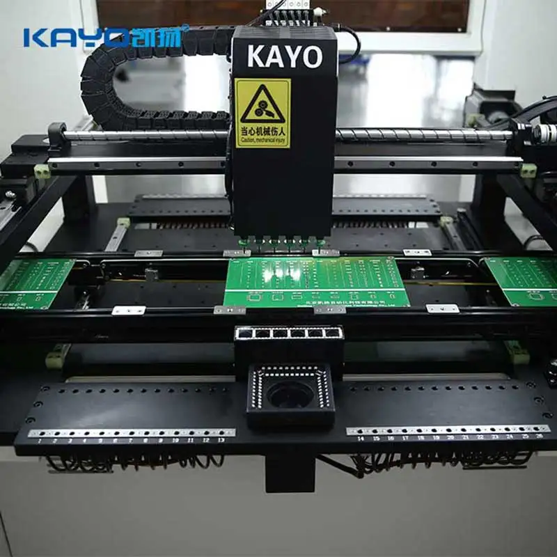 KAYO-1706 3DSG/KAYO-A6L высокая скорость 6 головок экономический светодиодный чип mounter машина SMT палочки и место
