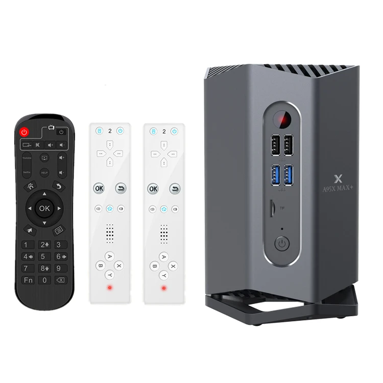  ТВ-приставка A95X MAX PLUS Android 9 0 4 + 64 ГБ Wi-Fi 5