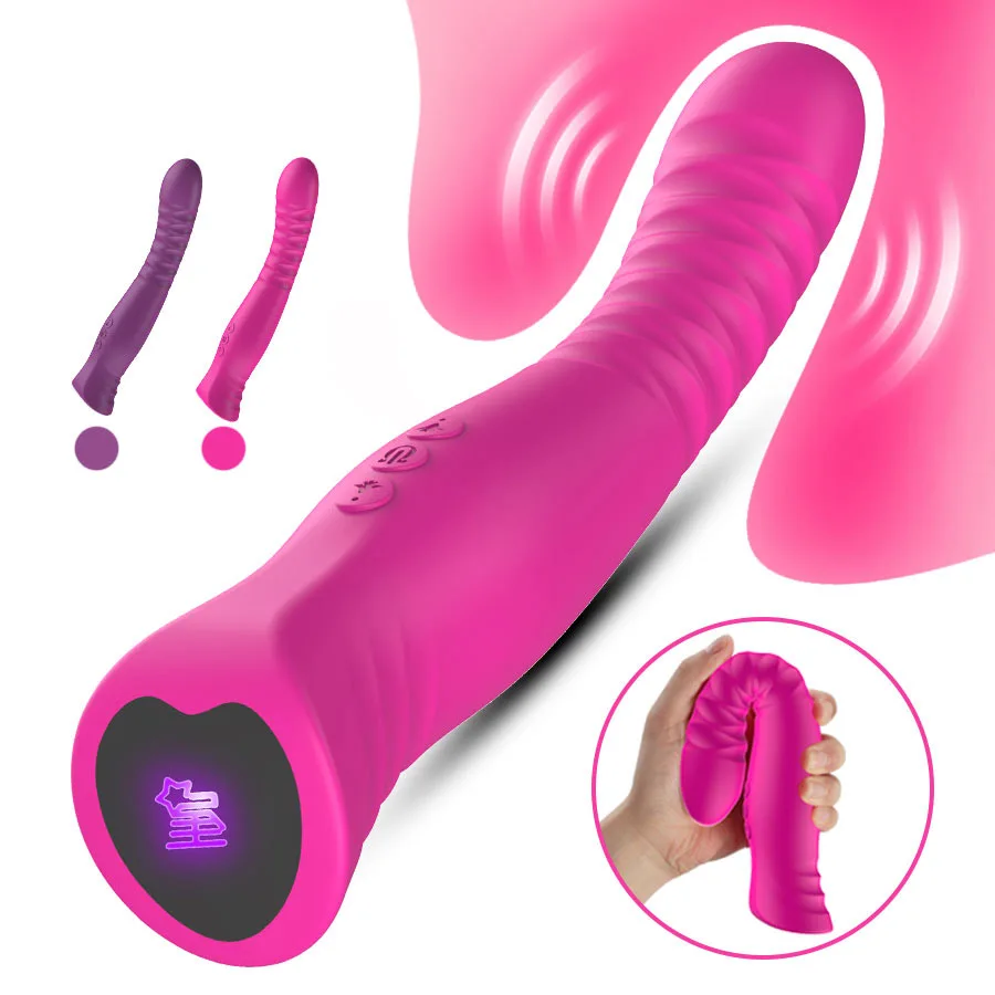 Dildo Vibrator for Women Clit Stimulator Soft Silicone G Spot Vagina Vibrator Female Masturbator Adult Sex Toys for Woman