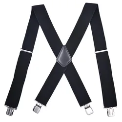 Yiwu factory hot sale Heavy Duty Large Size Mens Suspenders Braces for Work