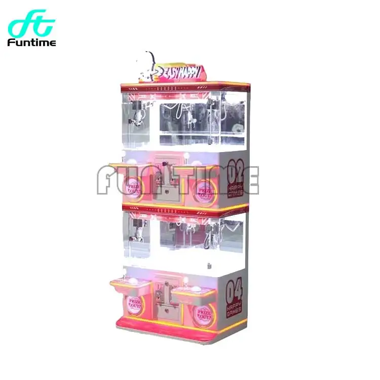 China Custom Made Arcade Toy Crane Coin Operated Mini Claw Game Dolls Capture Claw Game Machine