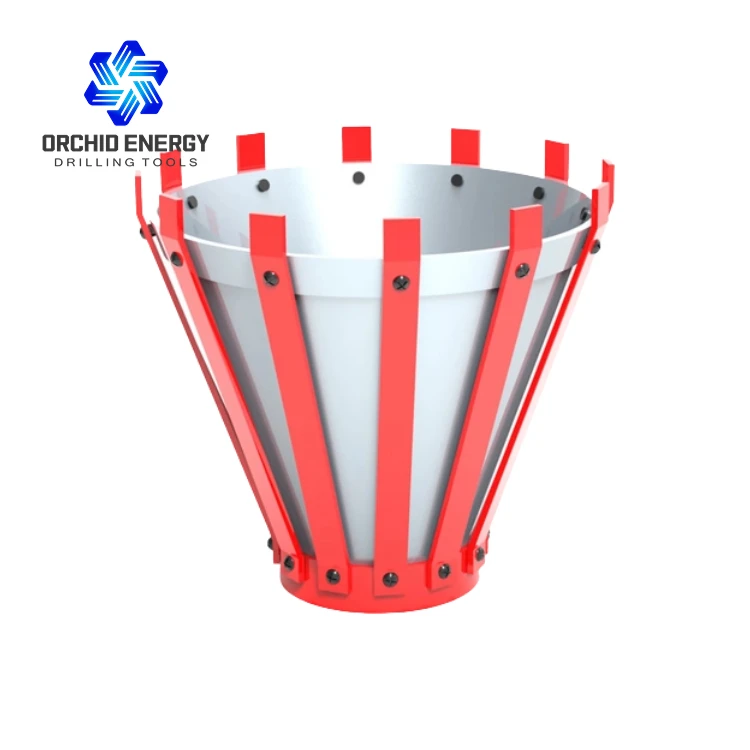 Oilfield Canvas Cement Basket/Metal Cementing Basket with Hinged/Slip On Optional API Standard