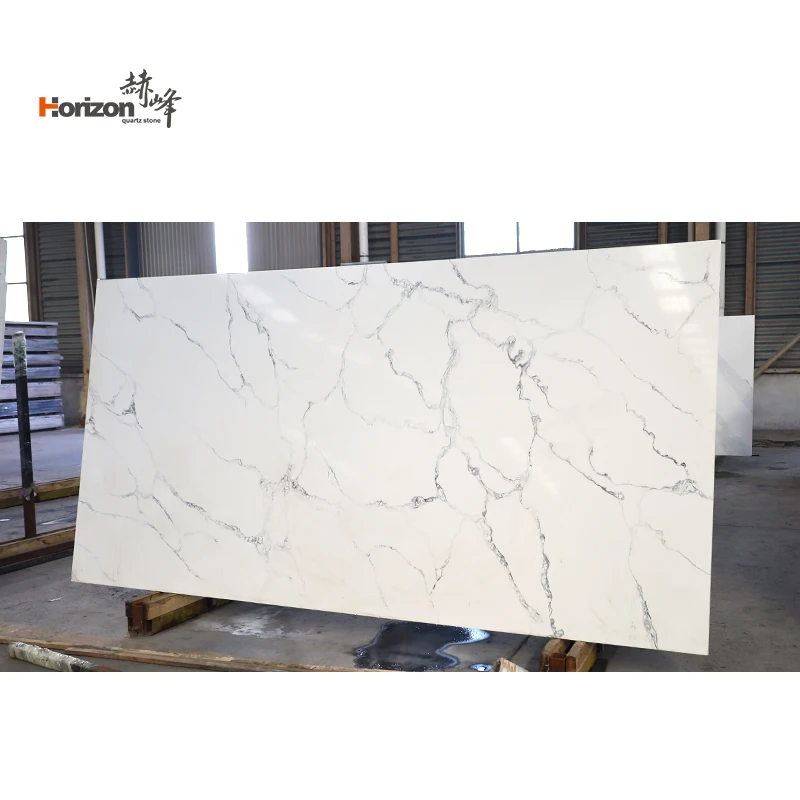 Horizon 1600*2700mm artificial quartz stone anti bacterial quartz stone for kitchen countertop quartz countertop samples