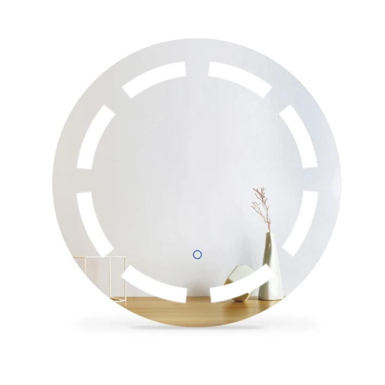 Modern smart home hotel bathroom LED mirror with light