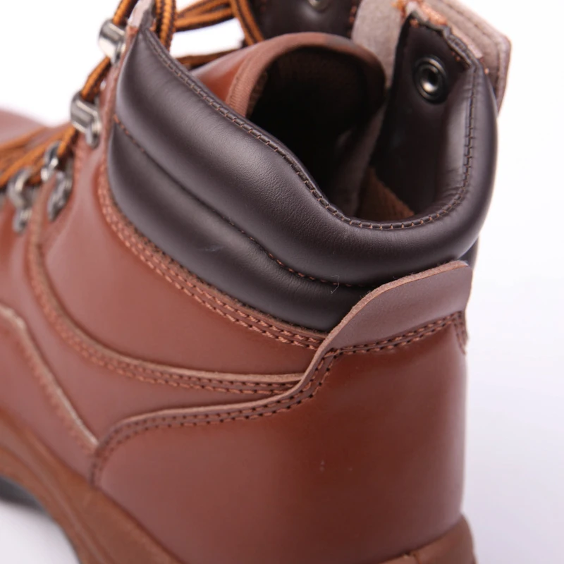 Stylish Anti Slip Safety Shoes Men Industrial Steel Toe Anti Smashing Cheap zip Work Boots