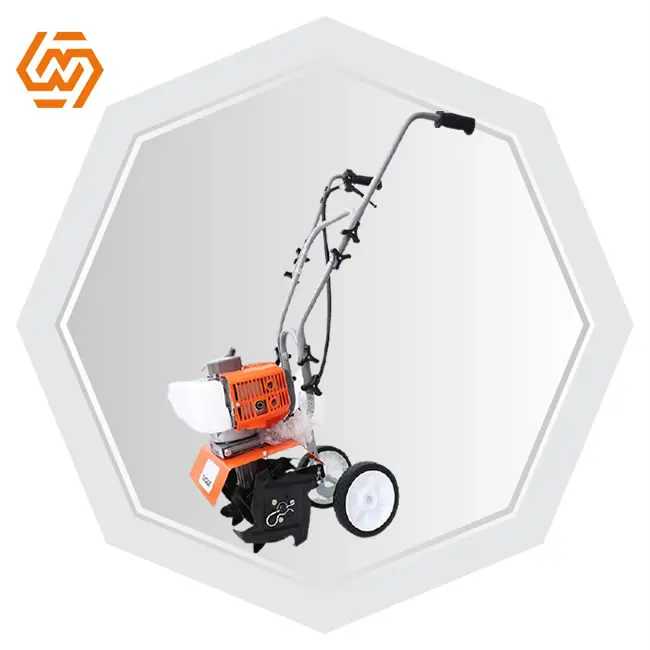 2hp Tiller 6 Blades Farm Cultivator Gasoline Tiller Weed Removal