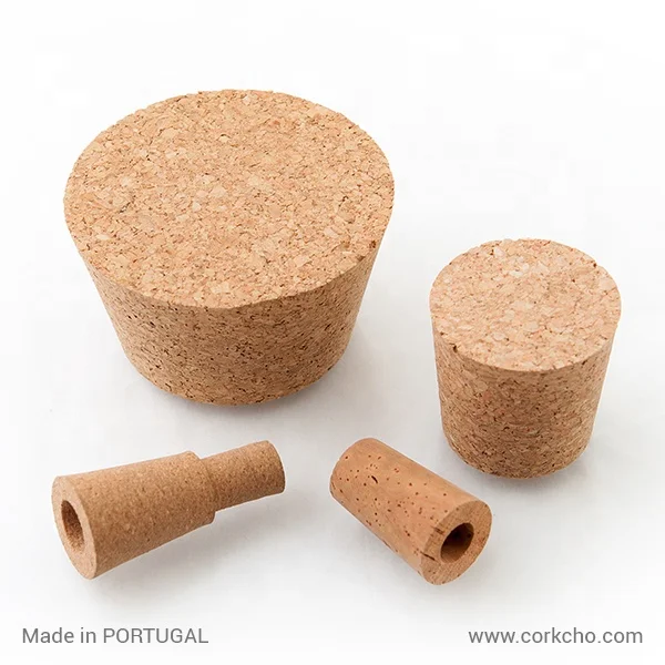
Tapered Cork Stoppers for Jars, Vials and other 