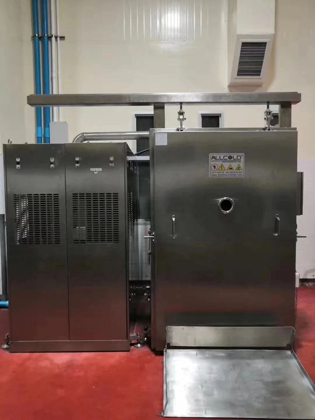 High-quality automatic vacuum pre cooling machine for food/vacuum cooling machine