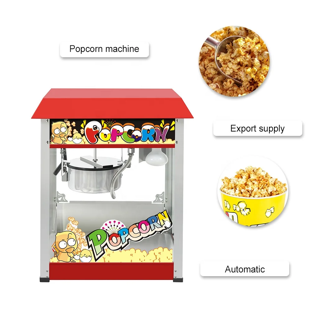Hot Sale Commercial Electric Popcorn Machine Automatic Cinema Maker
