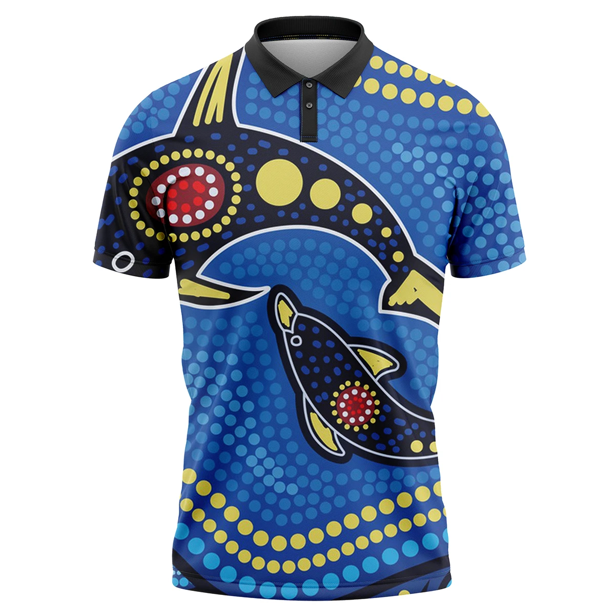 Custom Logo Sublimation Sportswear Sports Clothing for men Australian Aboriginals Sublimated Darts Shirt Polo Shirts