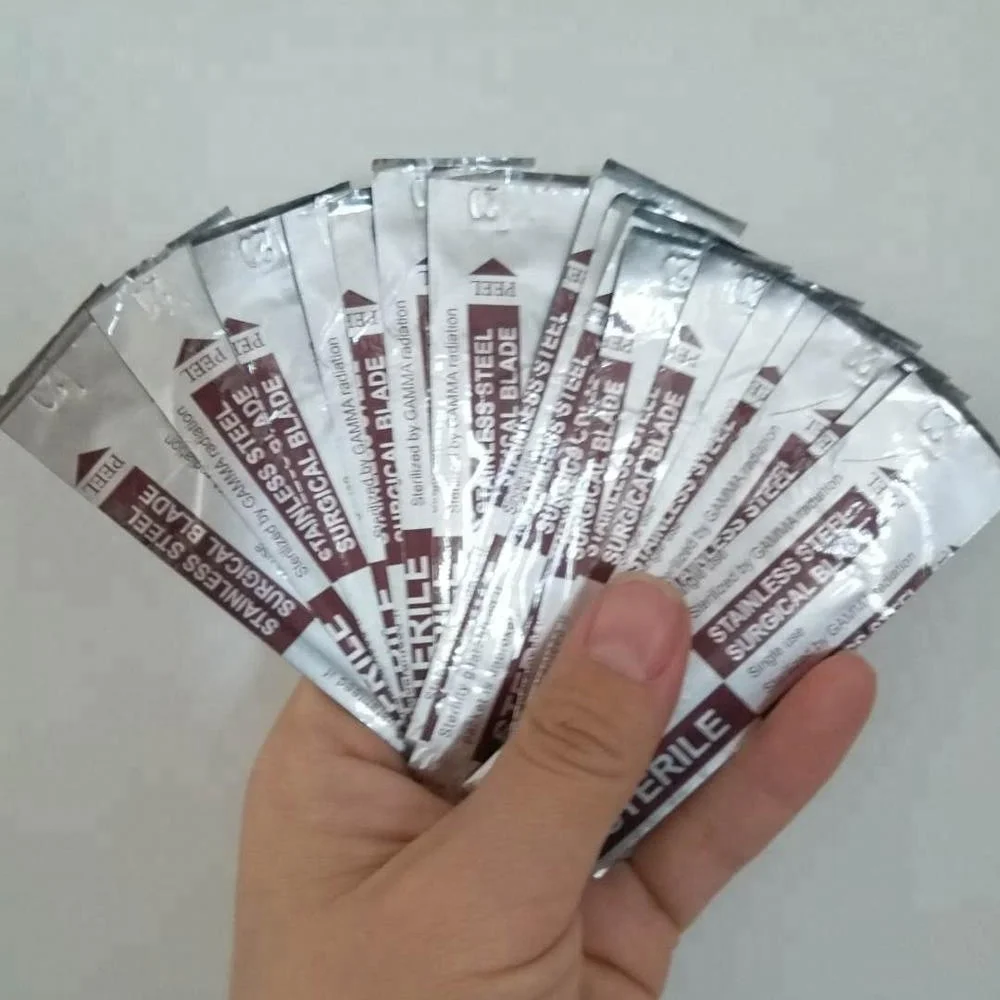 China price scalpel sterile carbon steel disposable surgical blade