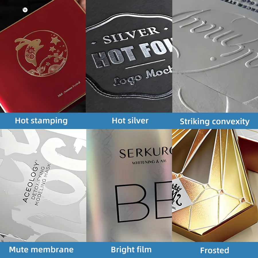 Big Brand Quality	With Insert Beauty Product Cosmetic Paper Box Paper Boxes Glitter