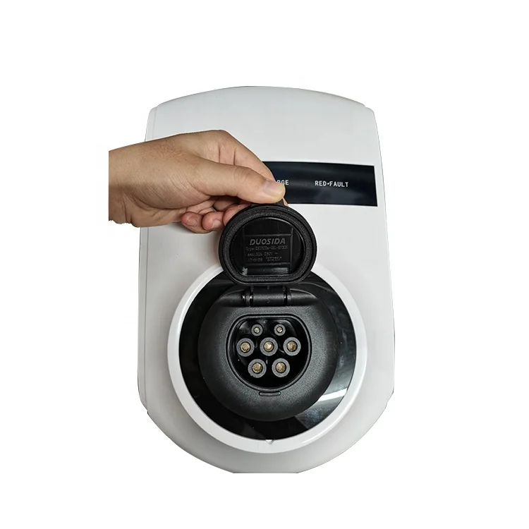Type 2 Socket Manufacture European 7.2KW Wallbox Home IP55 7KW EV Charger 1Phase IEC 62196-2 Electric Car EV Charging Station