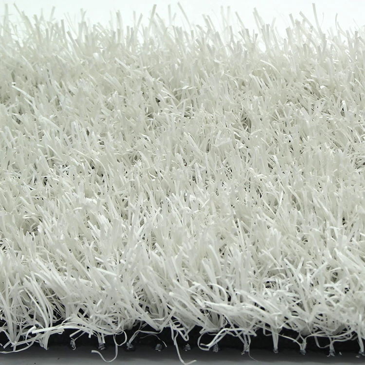 
Factory direct sale soccer artificial white grass for football fields 
