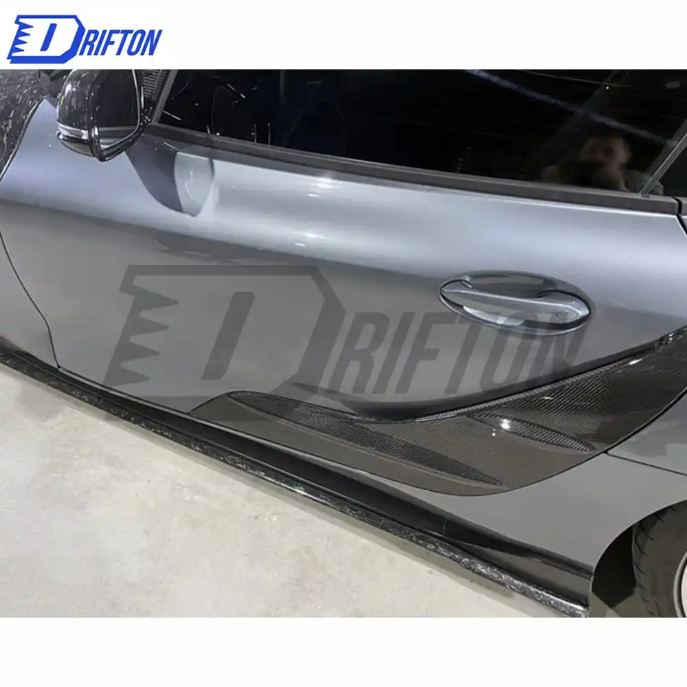 Quality Carbon Fiber Side Panels For Toyota Supra MK5 ATS Style Carbon Fiber Body Kit