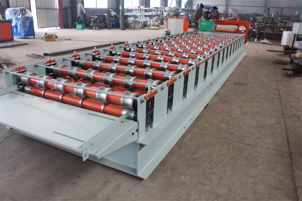 High Quality Corrugated Roof Sheet Making Machine Sheet Roll Forming Machine Automatic Metal Machine