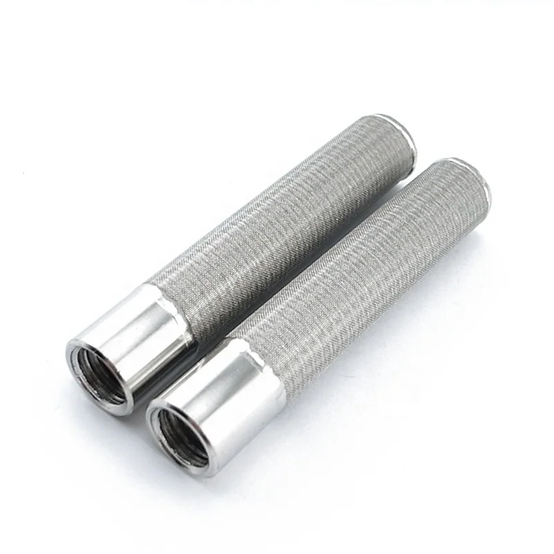 Custom 0.5-10 Micron Stainless Steel 316L Powder Sintered Metal Filter Tube High-Permeability Industrial Filtration Equipment