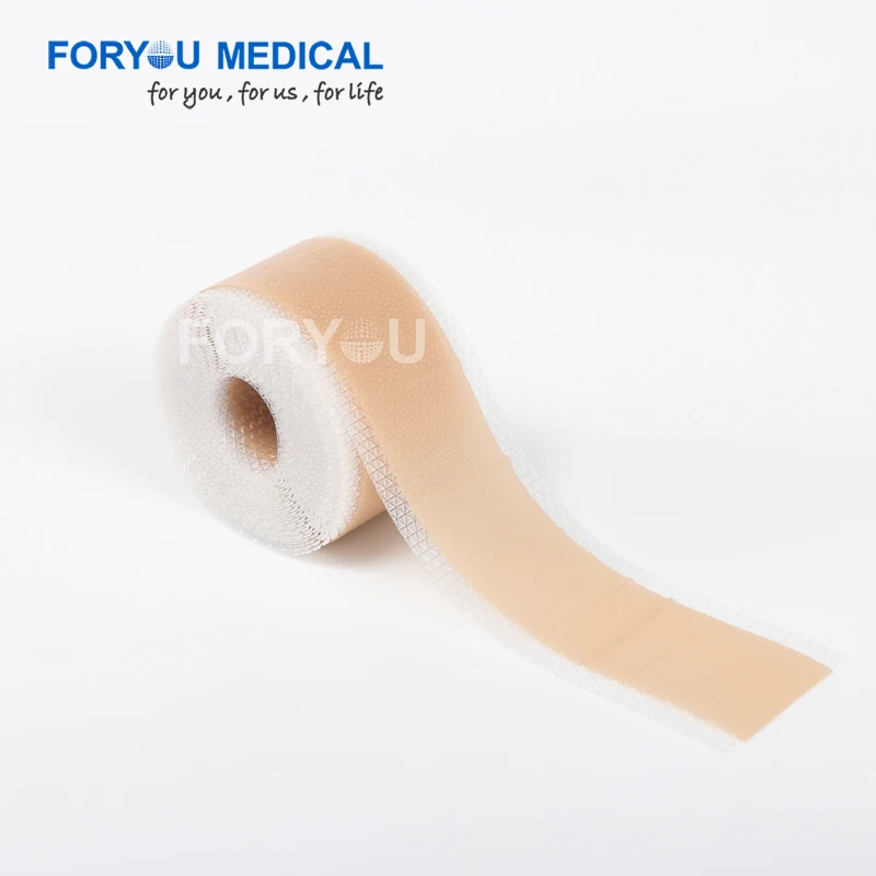 Low Price Adhesive Waterproof Medical Plaster Tape Silicone gel tape Silicone tape