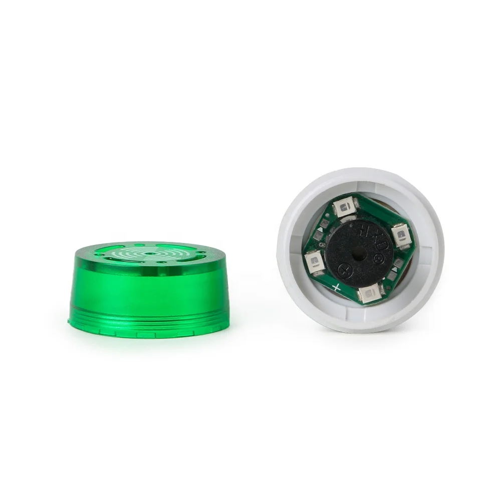 NIN AD16-22SM green flash led alarm buzzer indicator light