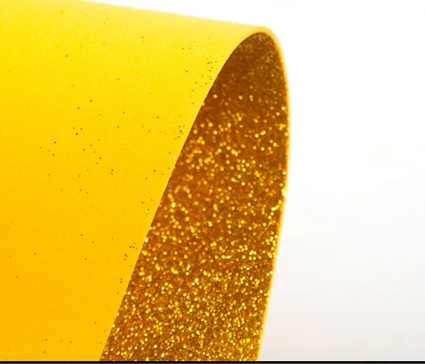 Glitter Sponge Paper EVA Foam Paper Sheets Kindergarten DIY Handcraft Paper